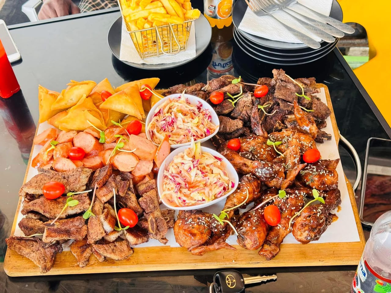 Platter meal