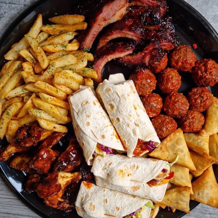 Platter meal option